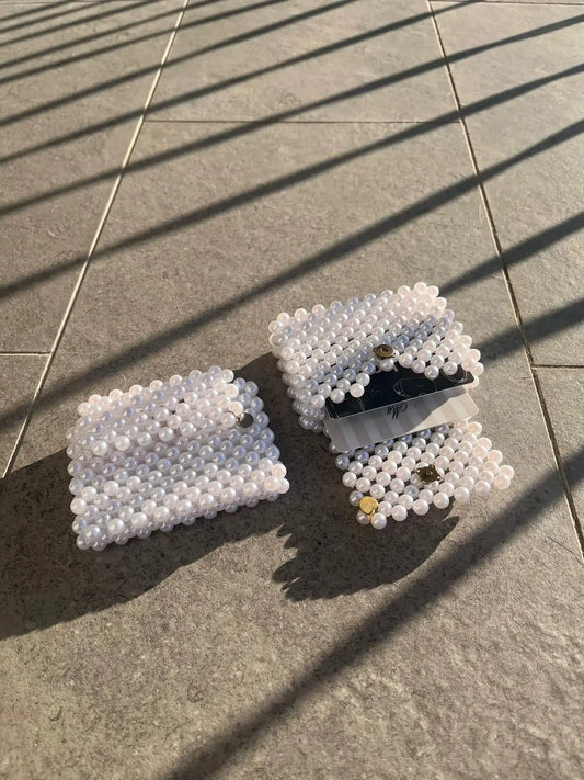 Portacarte doppio con patella